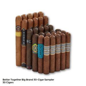 Better Together Big Brand 30-Cigar Sampler